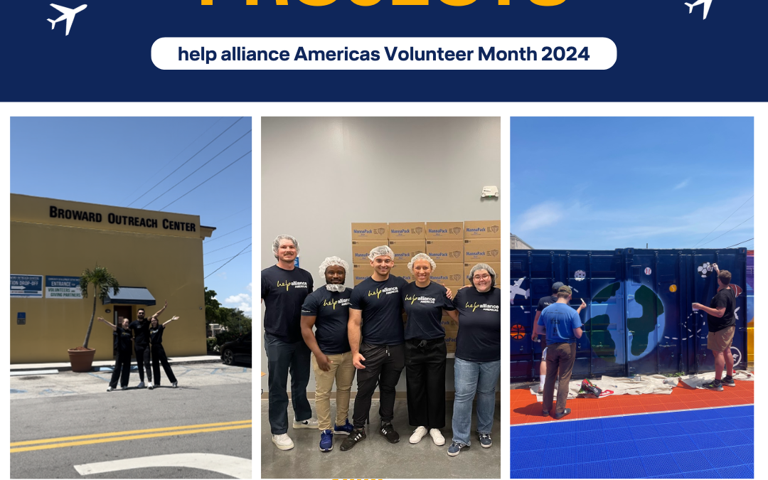 TAKE-OFF Trainees engage in help alliance Americas Volunteer Month
